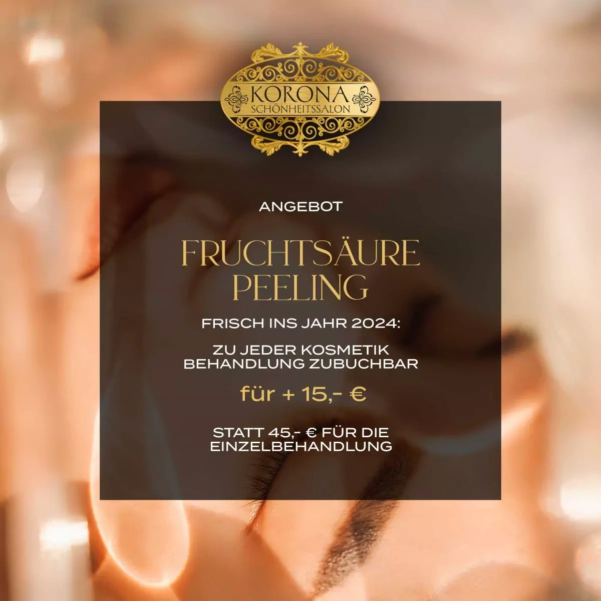 Angebot Fruchtsäurepeeling