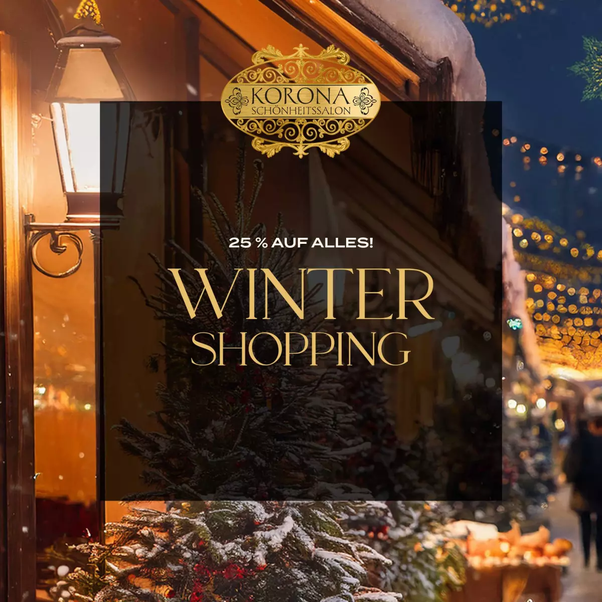 Einladung zum Winter Shopping Event am 19.11.2025